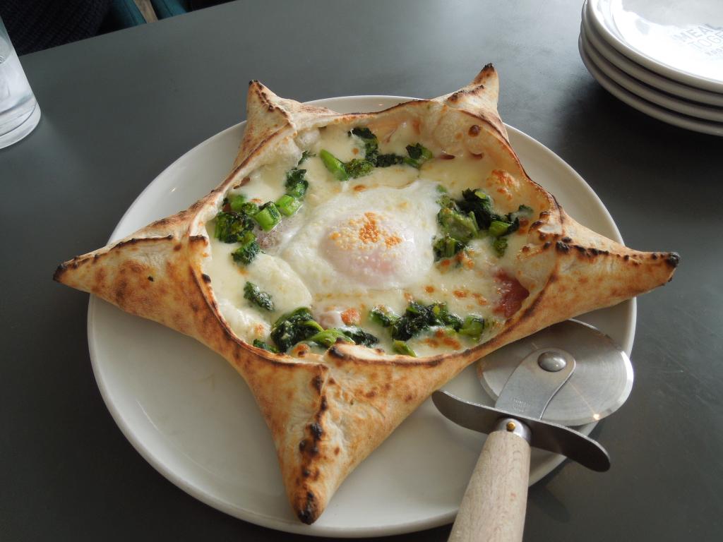 星型のかわいいピザ🍕⭐️