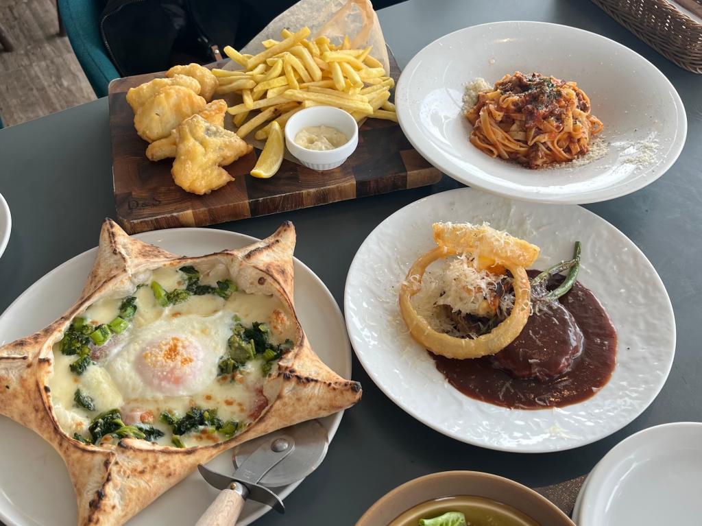 星型のかわいいピザ🍕⭐️